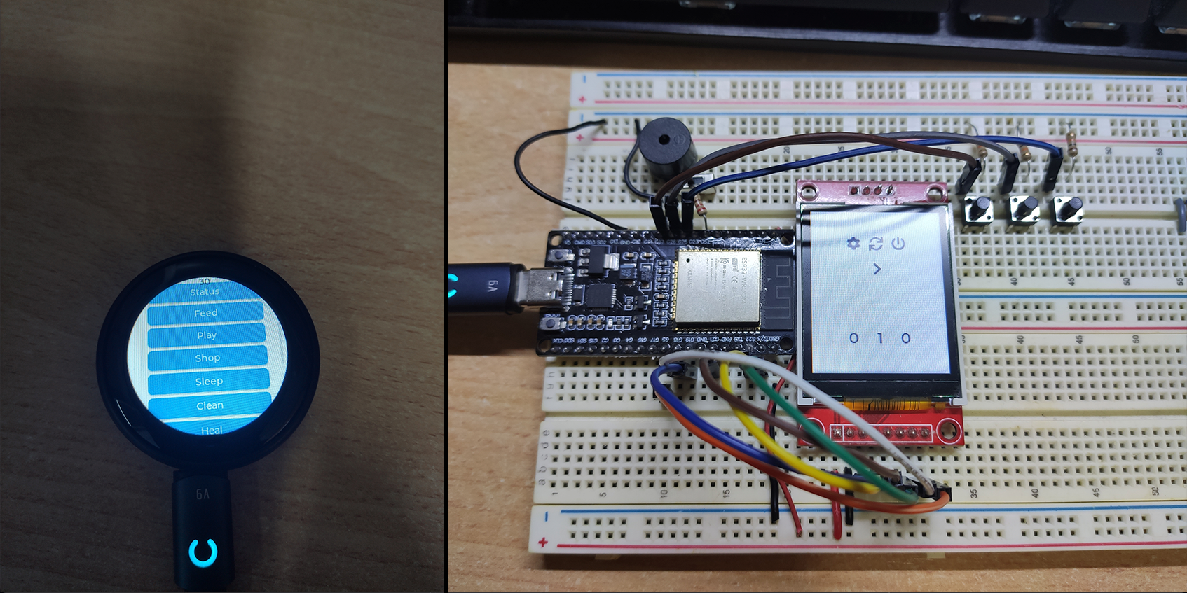 ESP32 LVGL Tamagotchi-Klon