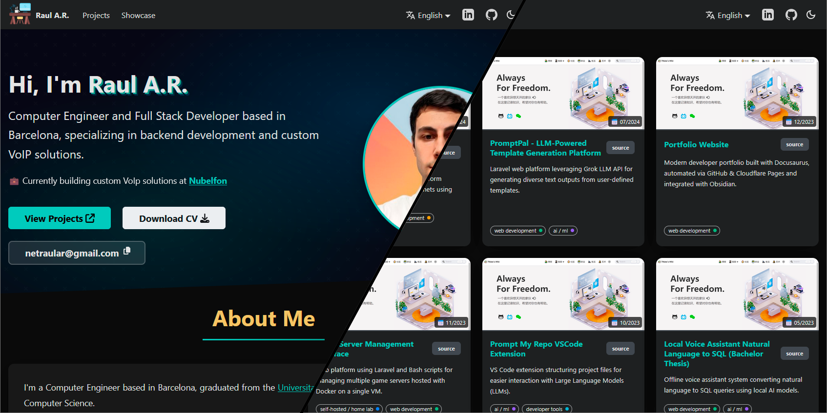 Site Web Portfolio